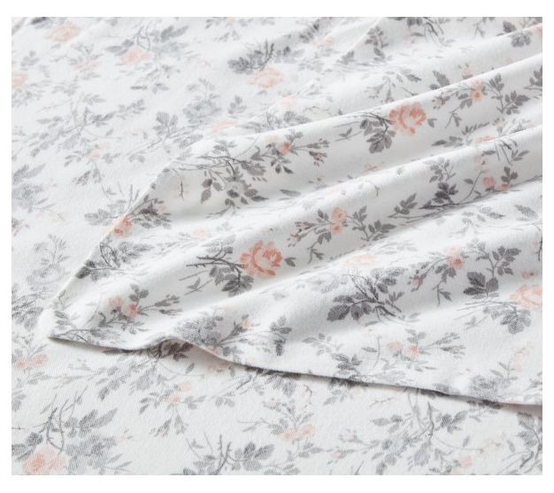 Laura Ashley Rosalie Grey King Sheet Set — View 2