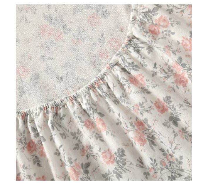 Laura Ashley Rosalie Grey King Sheet Set — View 5