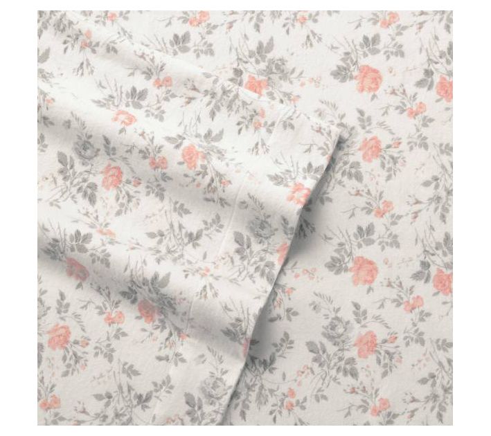 Laura Ashley Rosalie Grey Full Sheet Set — View 5