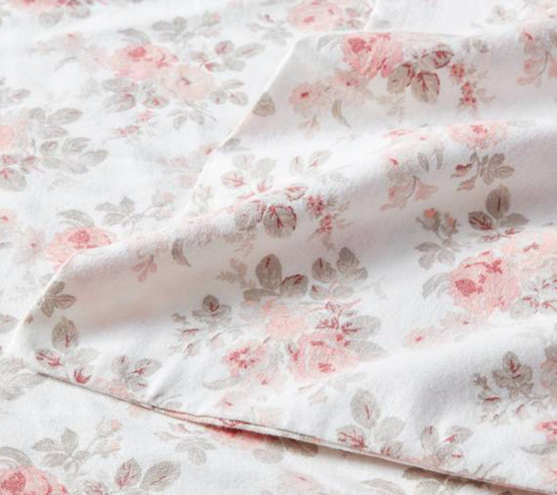 Laura Ashley Lisalee Pink Full Sheet Set — View 3
