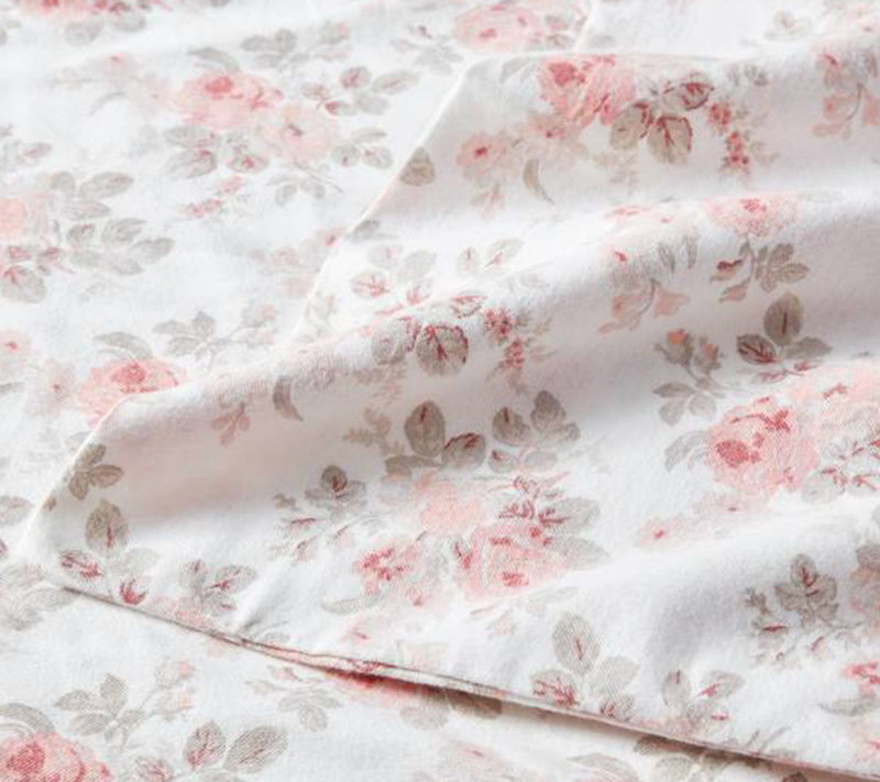 Laura Ashley Lisalee Pink Twin Sheet Set — View 3