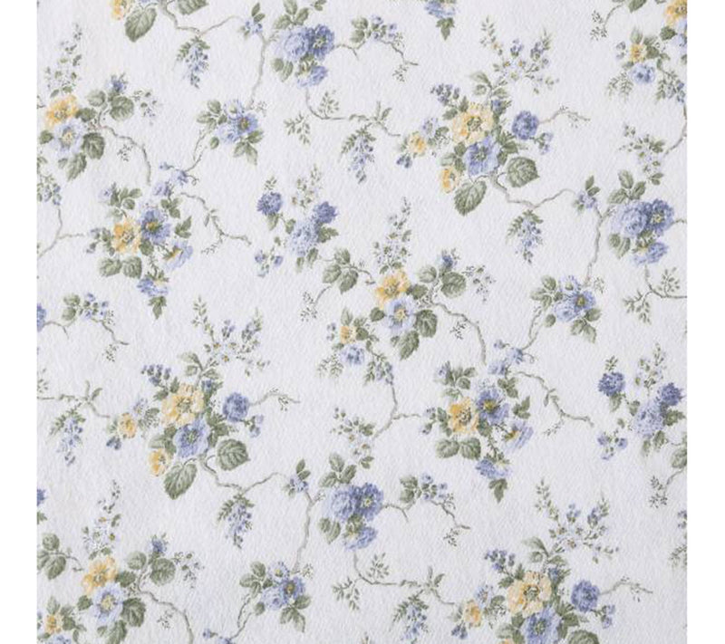 Laura Ashley Le Fleur Blue King Sheet Set — View 7