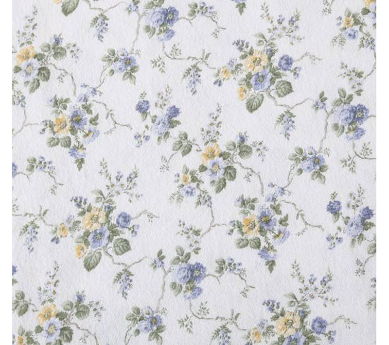 Laura Ashley Le Fleur Blue Queen Sheet Set — View 3