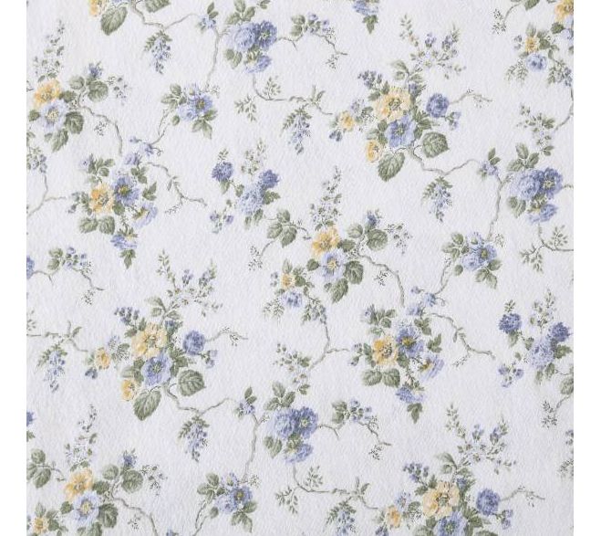 Laura Ashley Le Fleur Blue Twin Sheet Set — View 4