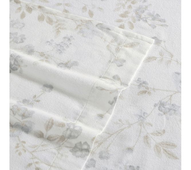Laura Ashley Fawna Grey Full Sheet Set — View 4