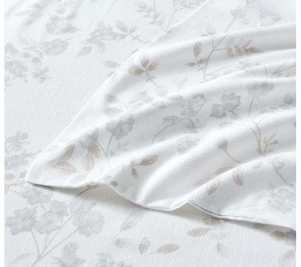 Laura Ashley Fawna Grey Full Sheet Set — View 3