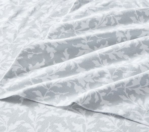 Laura Ashley Crestwood Grey Twin Sheet Set — View 6