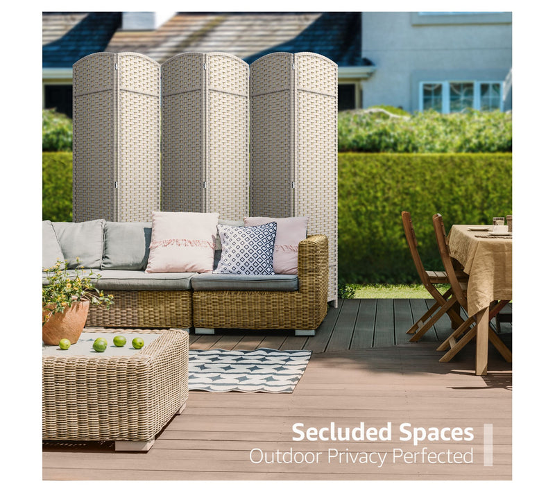 Sorbus 6 Panel Room Divider 6 ft. Tall — View 11