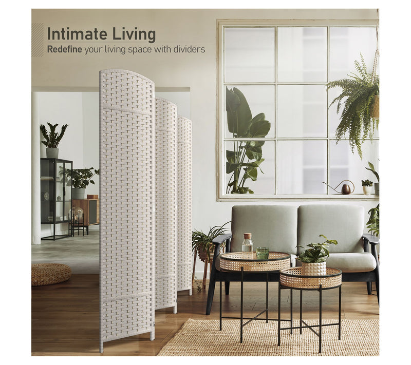 Sorbus 6 Panel Room Divider 6 ft. Tall — View 6