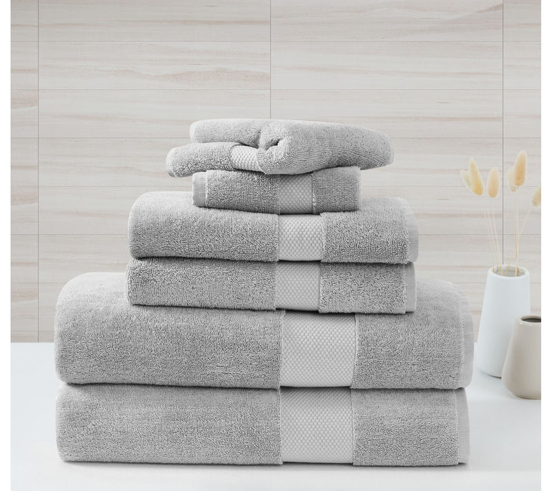 Borghese Roma Oversized Luxe Turkish Cotton 6-Piece Towel Set — View 3