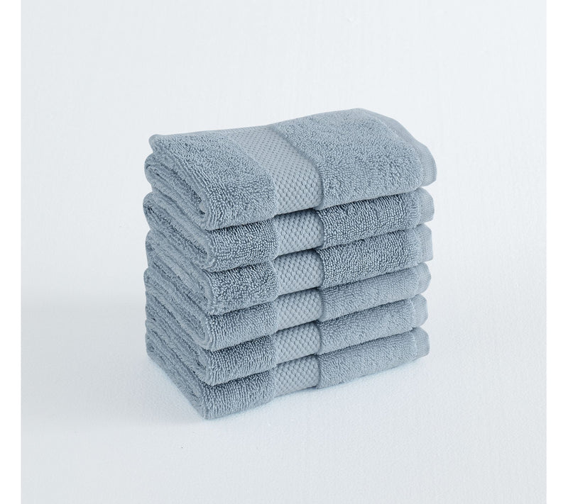 Royal Velvet Turkish Cotton 6-Pack Wash Cloth Set — View 7