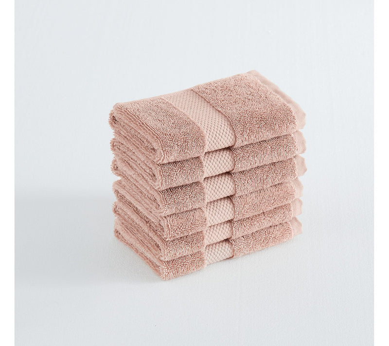 Royal Velvet Turkish Cotton 6-Pack Wash Cloth Set — View 8