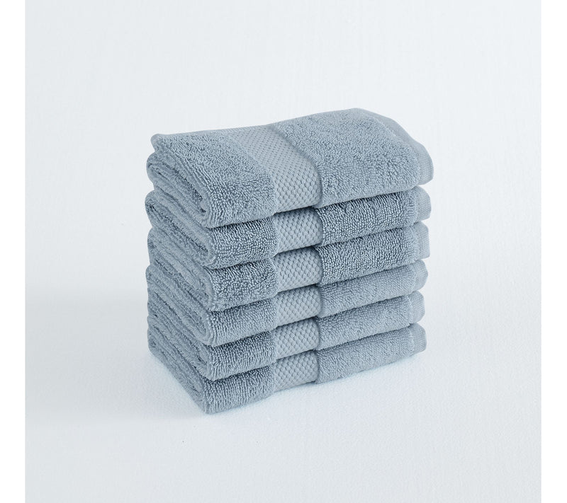 Royal Velvet Turkish Cotton 6-Pack Wash Cloth Set — Main view