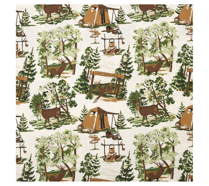 Camp Wandawega 250TC Cotton Percale Twin Sheet Set — View 3