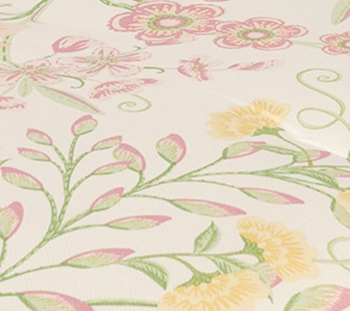 Home Reflections Floral Pique Comforter & Sham Set- Full — View 2