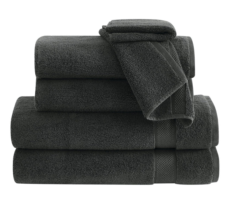 Vince Camuto Classic Solid 6-Piece Towel Set — View 9