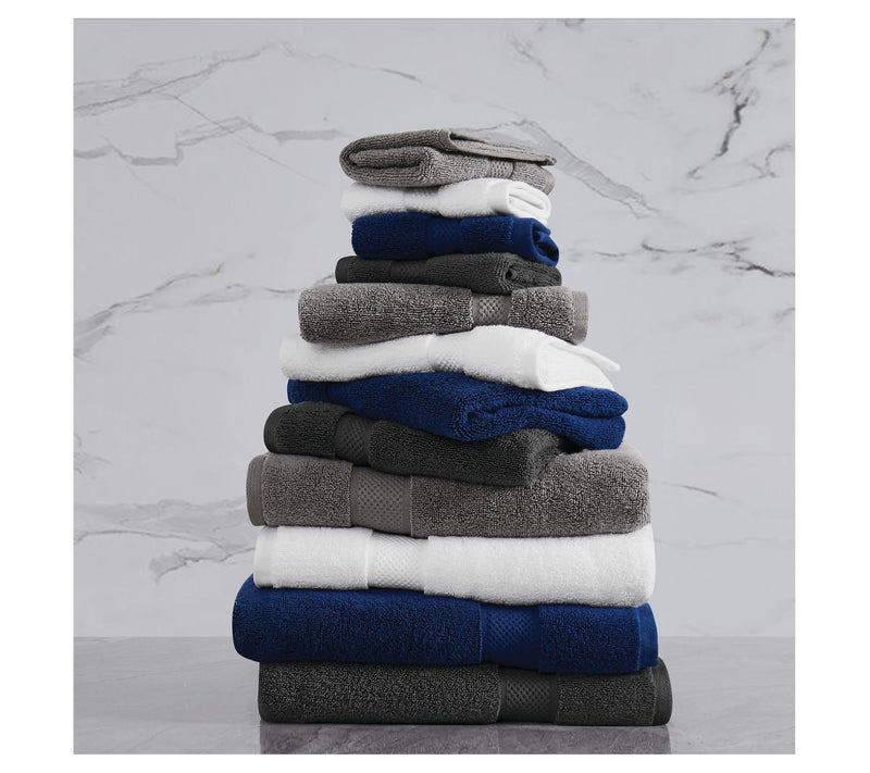 Vince Camuto Classic Solid 6-Piece Towel Set — Main view