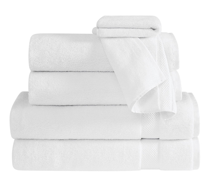 Vince Camuto Classic Solid 6-Piece Towel Set — View 12
