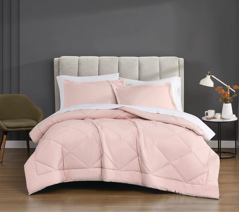 Cannon Solid Percale King 3-Piece Comforter Set — View 11