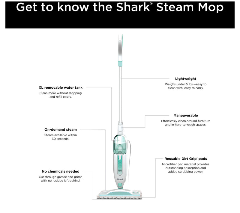 Shark S1000 Steam Mop — View 8