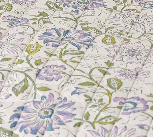Home Reflections Floral Quilt & Sham Set - Queen — View 8