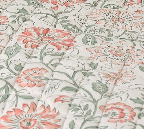 Home Reflections Floral Quilt & Sham Set - Queen — View 9