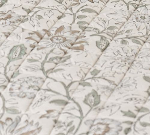 Home Reflections Floral Quilt & Sham Set - King — View 7