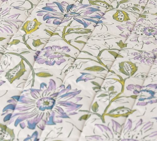 Home Reflections Floral Quilt & Sham Set - King — View 8