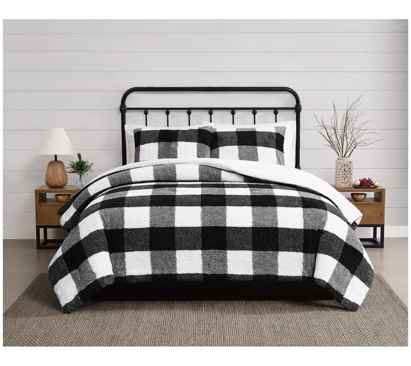 Cannon Cozy Buffalo Check Full/Queen 3 Piece Coforter Set — View 10