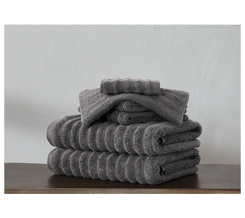 London Fog Zero Twist 6 Piece Towel Set — View 7