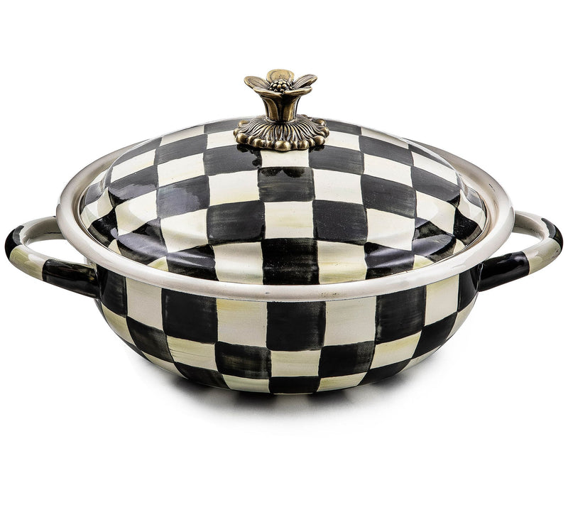 MacKenzie-Childs Courtly Check Medium Casserbole — Main view