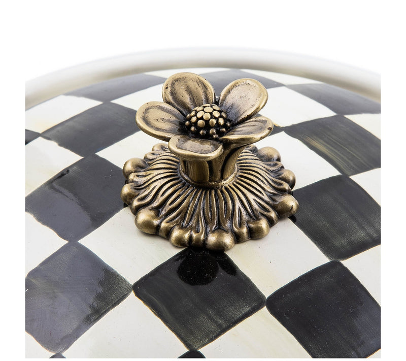 MacKenzie-Childs Courtly Check Medium Casserbole — View 3