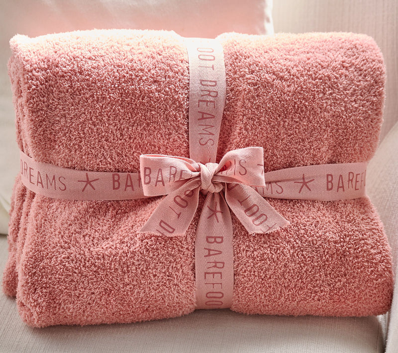 Barefoot Dreams 45"x60" CozyChic Stacked Rib Border Blanket — View 12
