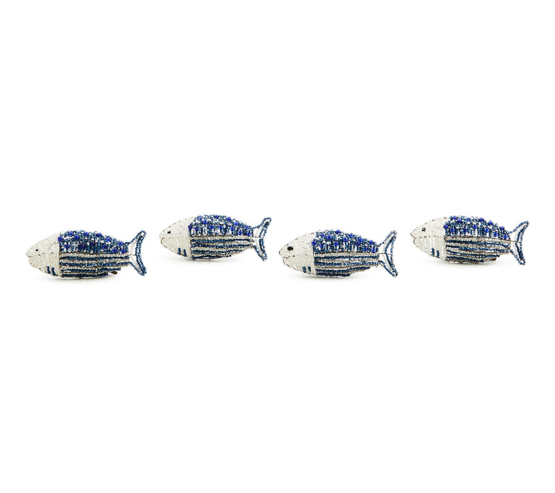 MacKenzie - Childs Set of 4 Go Fish Napkin Rings — Main view