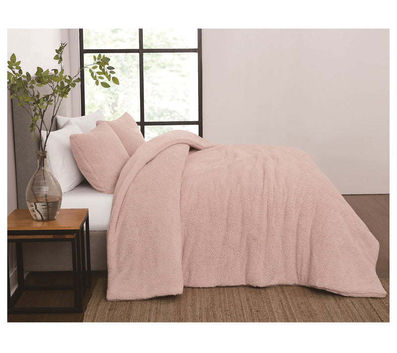 Brooklyn Loom Oversized Marshmallow Sherpa Queen Comforter Set — View 7