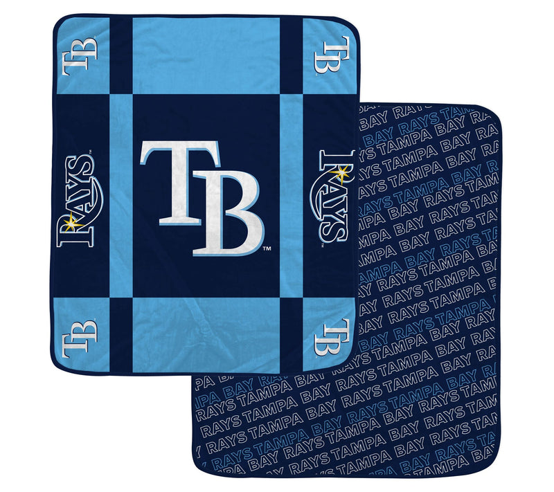 Pegasus Sports MLB Reverse Block Wordmark 2-Sidd Blanket — View 5