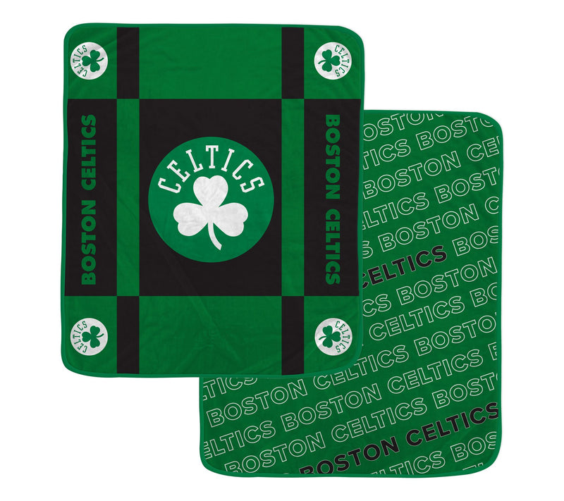 Pegasus Sports NBA Reverse Block Wordmark 2-Sidd Blanket — View 6