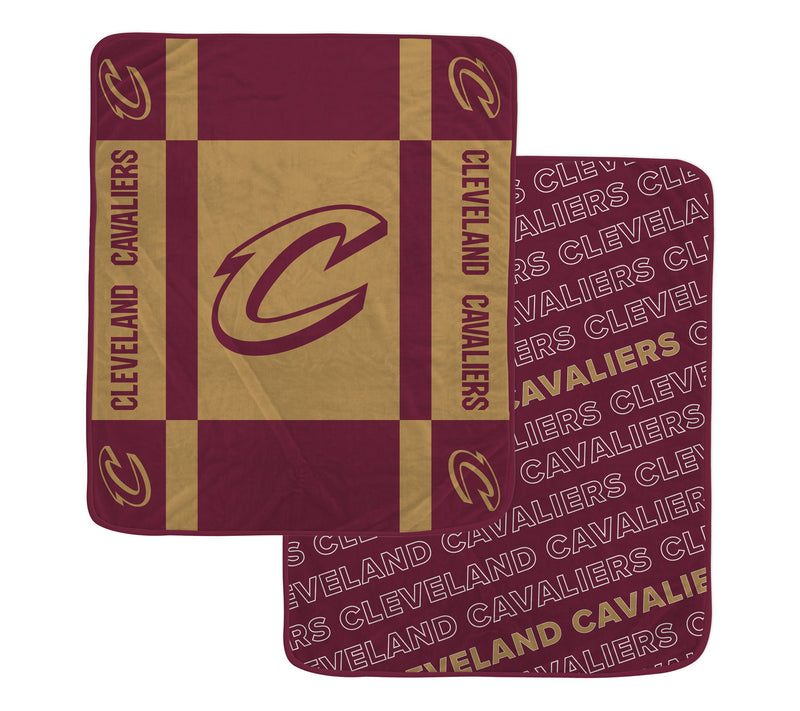 Pegasus Sports NBA Reverse Block Wordmark 2-Sidd Blanket — View 8