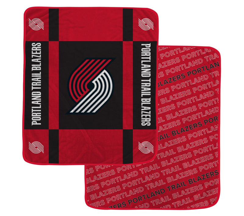 Pegasus Sports NBA Reverse Block Wordmark 2-Sidd Blanket — View 11