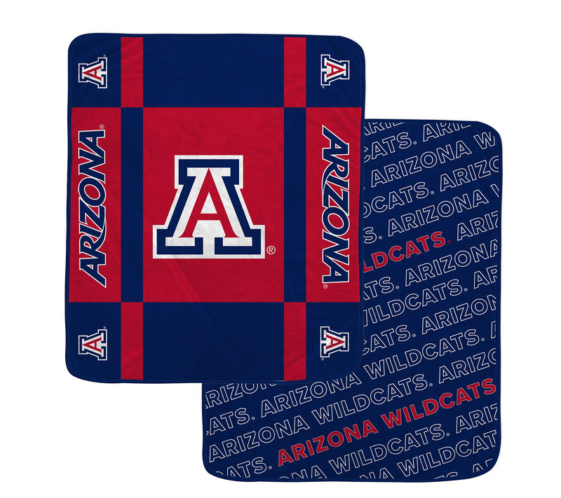 Pegasus Sports NCAA Reverse Block Wordmark 2-Sied Blanket — Main view
