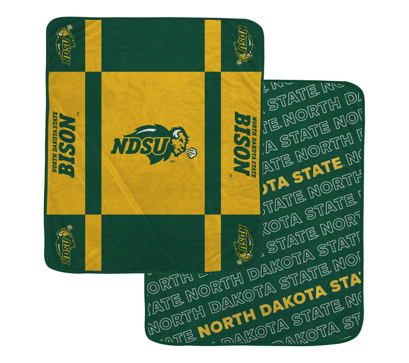 Pegasus Sports NCAA Reverse Block Wordmark 2-Sied Blanket — View 9