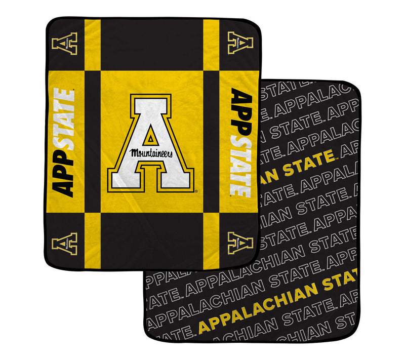 Pegasus Sports NCAA Reverse Block Wordmark 2-Sied Blanket — View 11