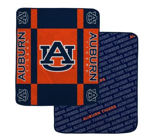 Pegasus Sports NCAA Reverse Block Wordmark 2-Sied Blanket — View 12