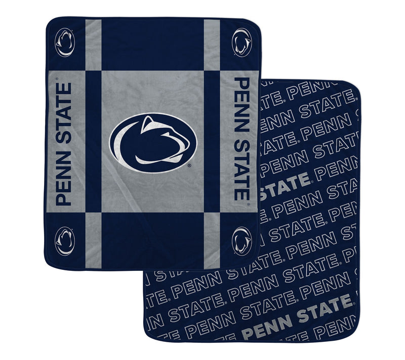 Pegasus Sports NCAA Reverse Block Wordmark 2-Sied Blanket — View 15