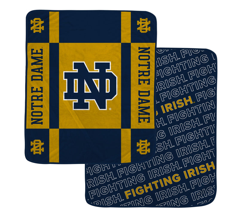Pegasus Sports NCAA Reverse Block Wordmark 2-Sied Blanket — View 4