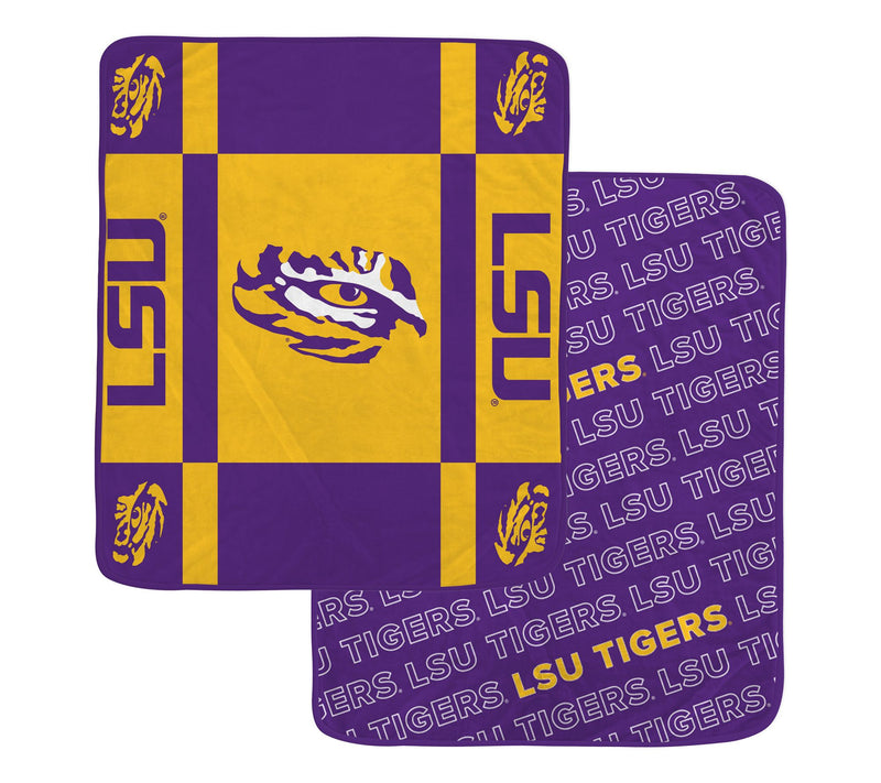 Pegasus Sports NCAA Reverse Block Wordmark 2-Sied Blanket — View 23