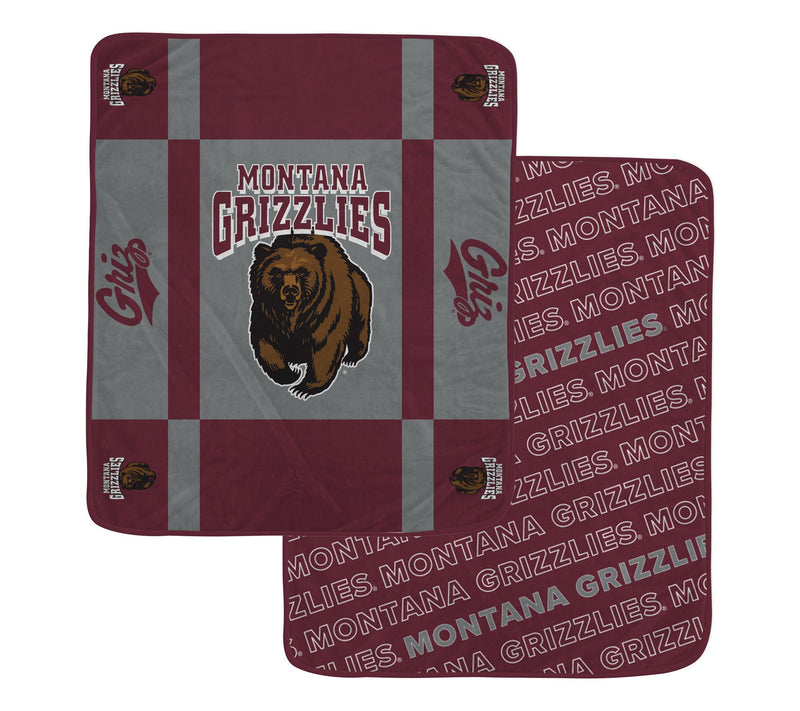 Pegasus Sports NCAA Reverse Block Wordmark 2-Sied Blanket — View 24