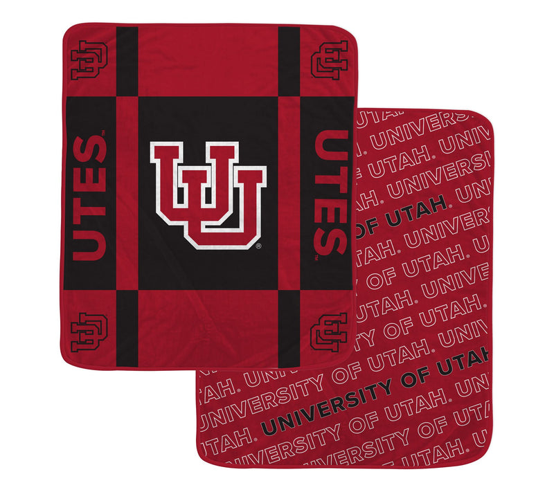 Pegasus Sports NCAA Reverse Block Wordmark 2-Sied Blanket — View 27