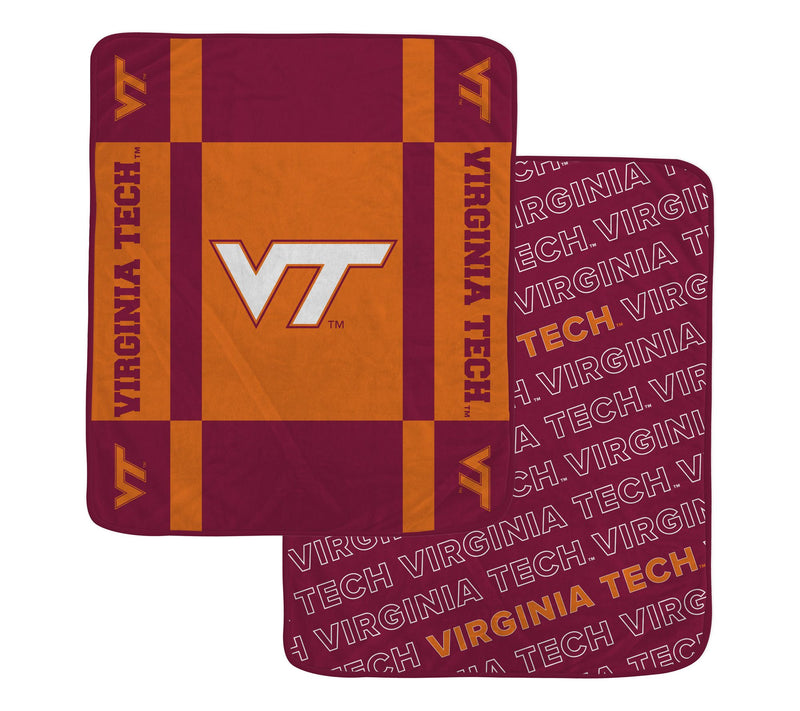 Pegasus Sports NCAA Reverse Block Wordmark 2-Sied Blanket — View 28