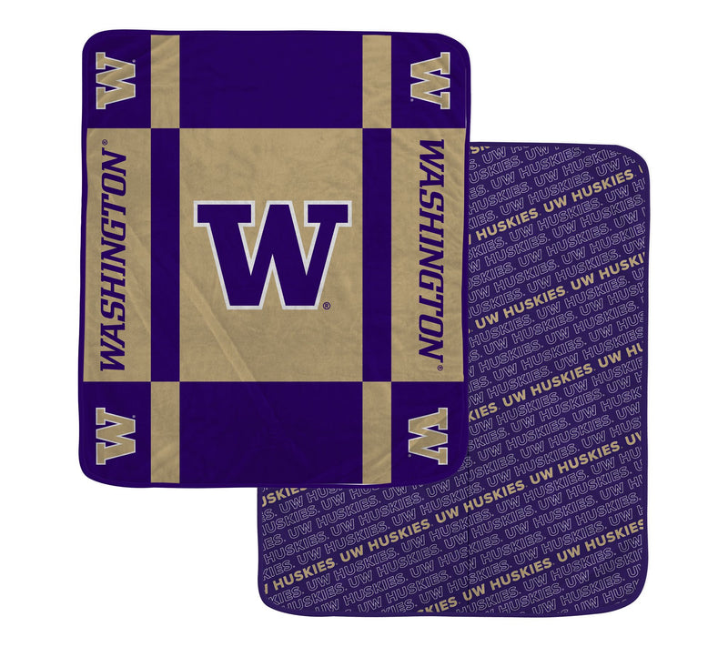 Pegasus Sports NCAA Reverse Block Wordmark 2-Sied Blanket — View 29